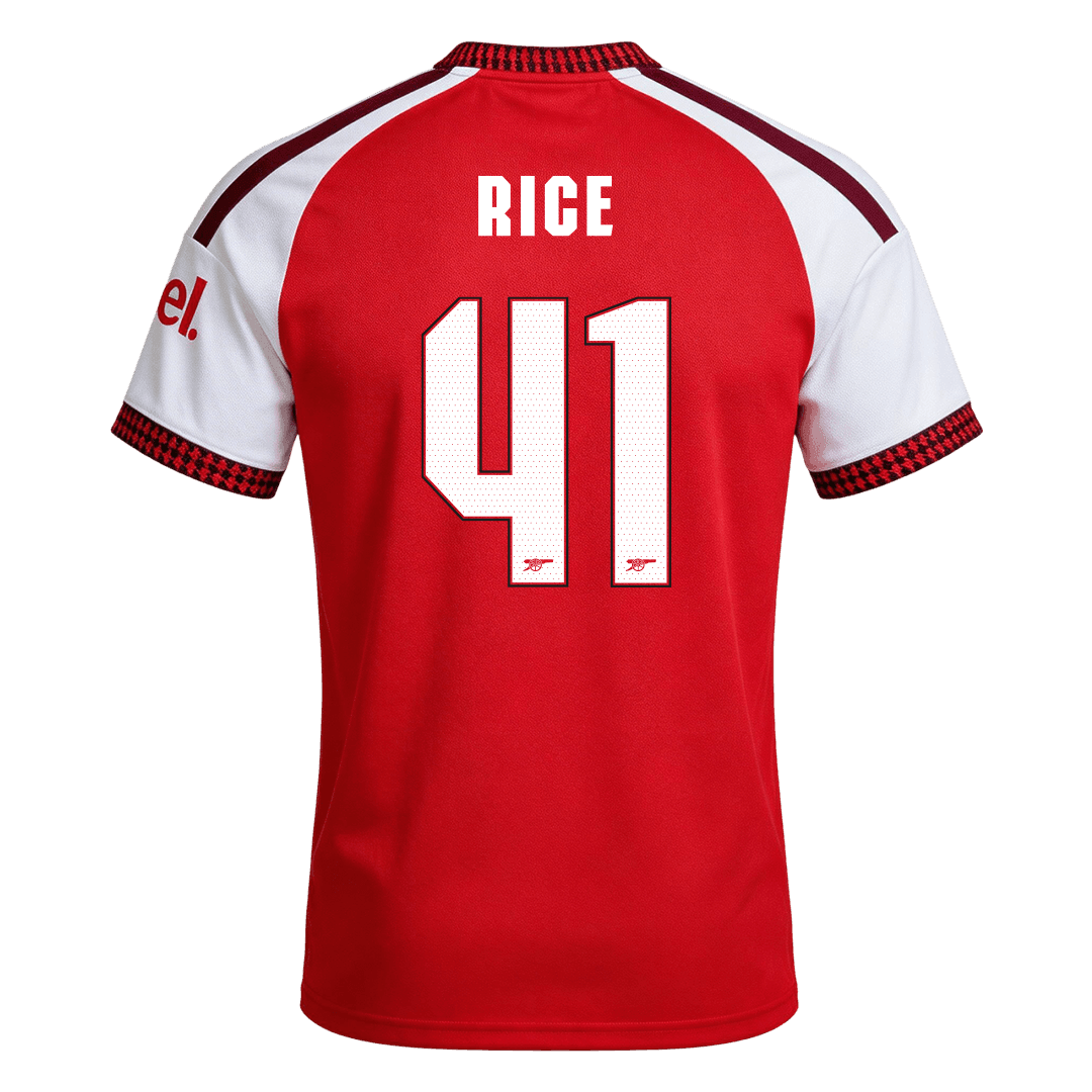 Άρσεναλ φανέλα Εντός 2026/27 RICE #41 - Ανώτερη Ποιότητα - UCL