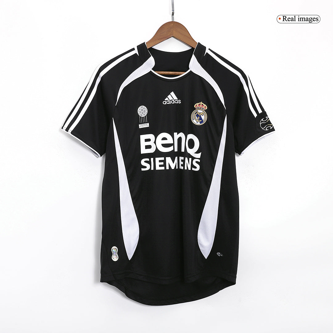 Ρεάλ Μαδρίτης Ρετρό φανέλα Εκτός 2006/07 SERGIO RAMOS #4
