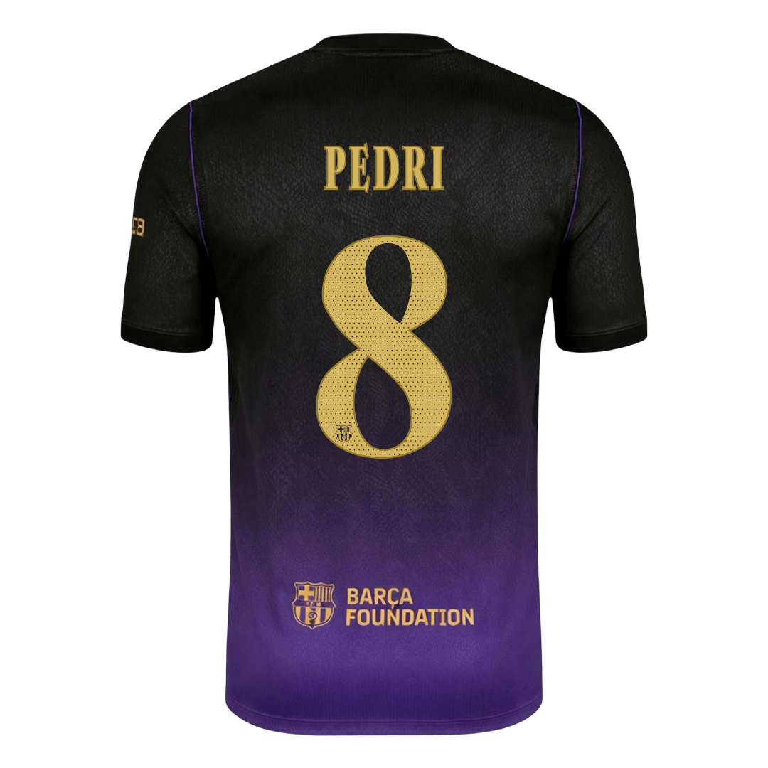 Μπαρτσελόνα φανέλα Εκτός 2026/27 PEDRI #8 - UCL
