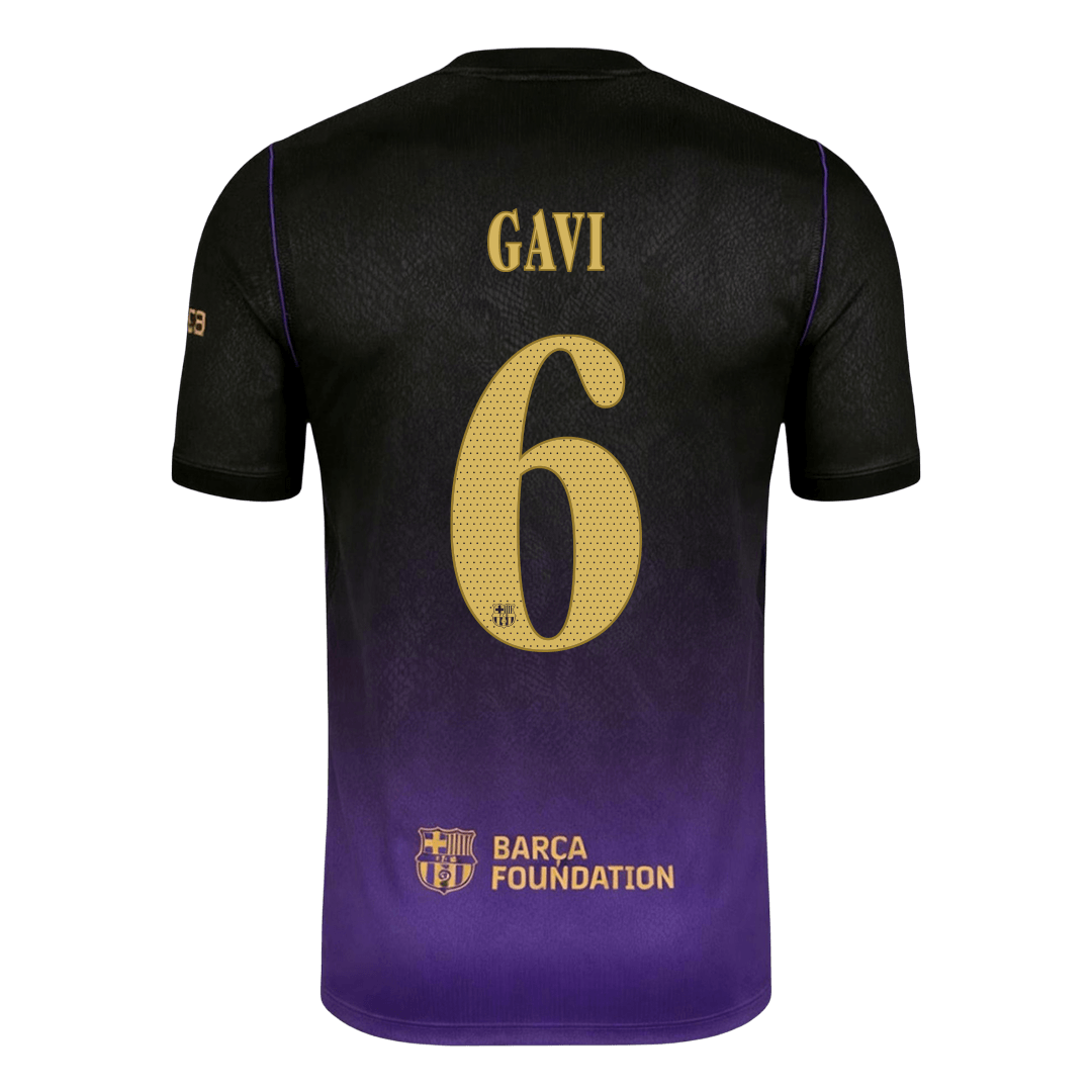Μπαρτσελόνα φανέλα Εκτός 2026/27 GAVI #6 - UCL