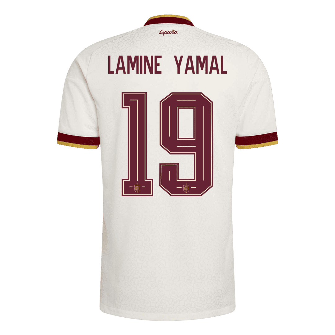 Ισπανία φανέλα Εκτός Παγκόσμιο Κύπελλο 2026 LAMINE YAMAL #19 - Match Version Champion Edition