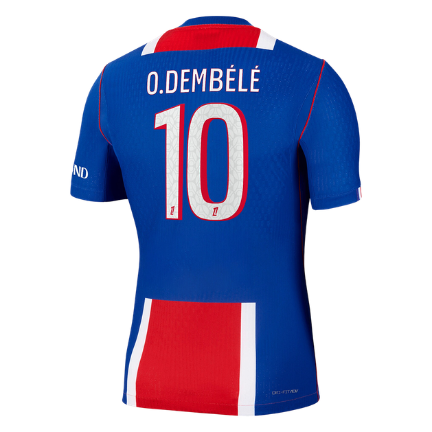 PSG φανέλα Εντός 2026/27 O. DEMBÉLÉ #10 - Αγωνιστική Έκδοση