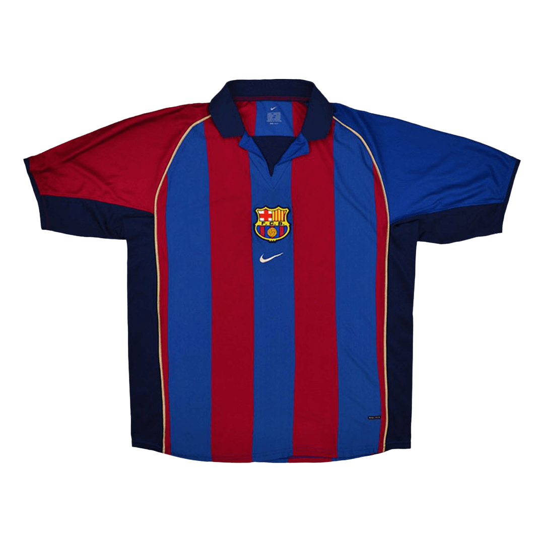 Μπαρτσελόνα Ρετρό φανέλα Εντός 2001/02 XAVI #6
