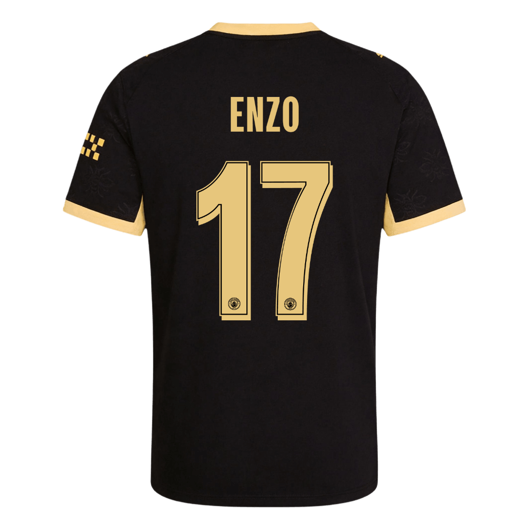 Μάντσεστερ Σίτι φανέλα Εκτός 2026/27 ENZO #17 - Αγωνιστική Έκδοση - UCL