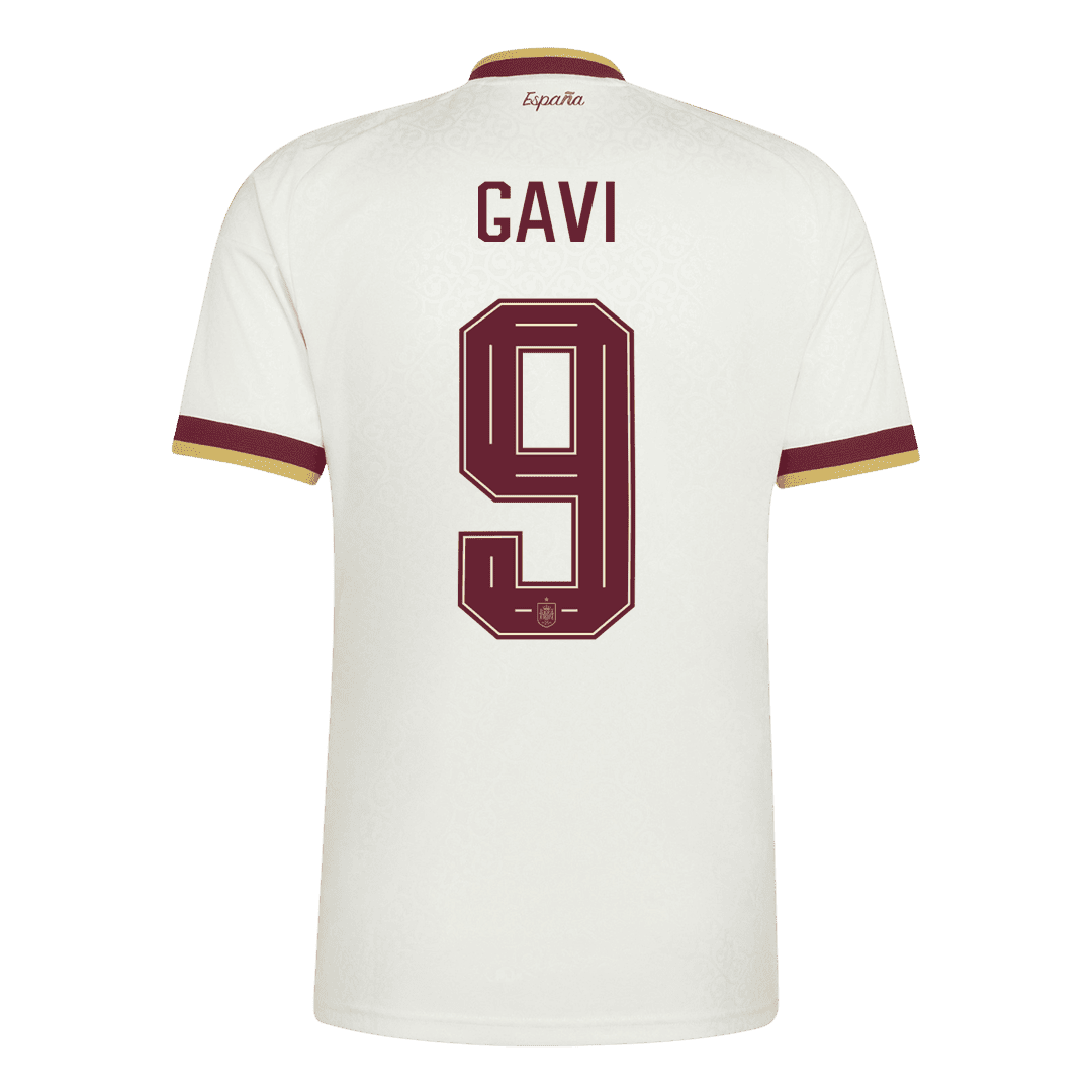 Ισπανία φανέλα Εκτός Παγκόσμιο Κύπελλο 2026 GAVI #9 Champion Edition