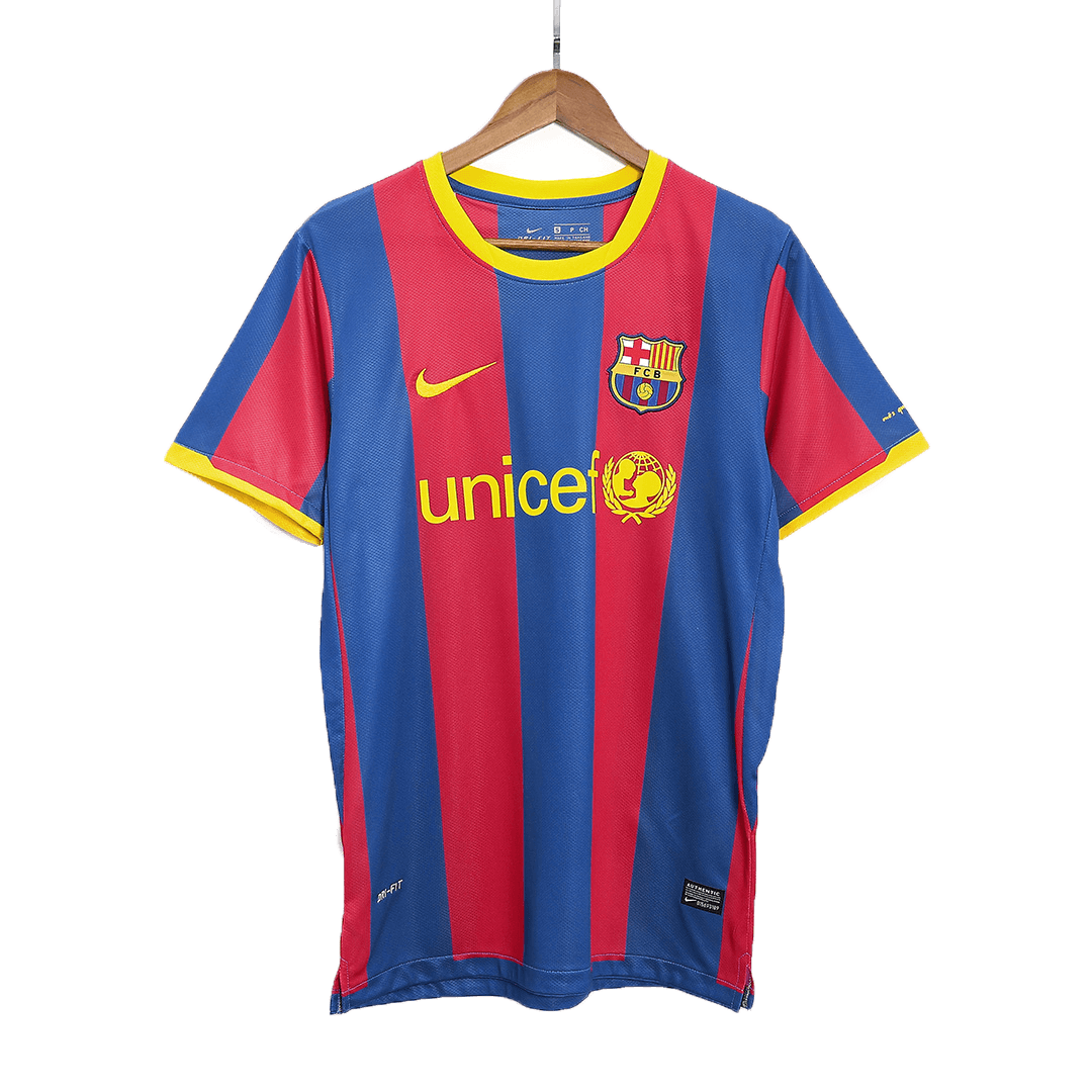 Μπαρτσελόνα Ρετρό φανέλα Εντός 2010/11 XAVI #6