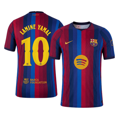 Μπαρτσελόνα φανέλα Εντός 2026/27 LAMINE YAMAL #10 - Match Version - UCL