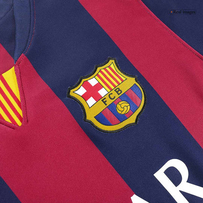 Μπαρτσελόνα Ρετρό φανέλα Εντός 2014/15 MESSI #10