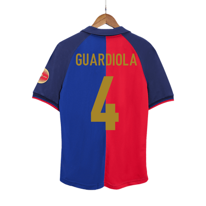 Μπαρτσελόνα Ρετρό φανέλα Εντός 1999/00 GUARDIOLA #4