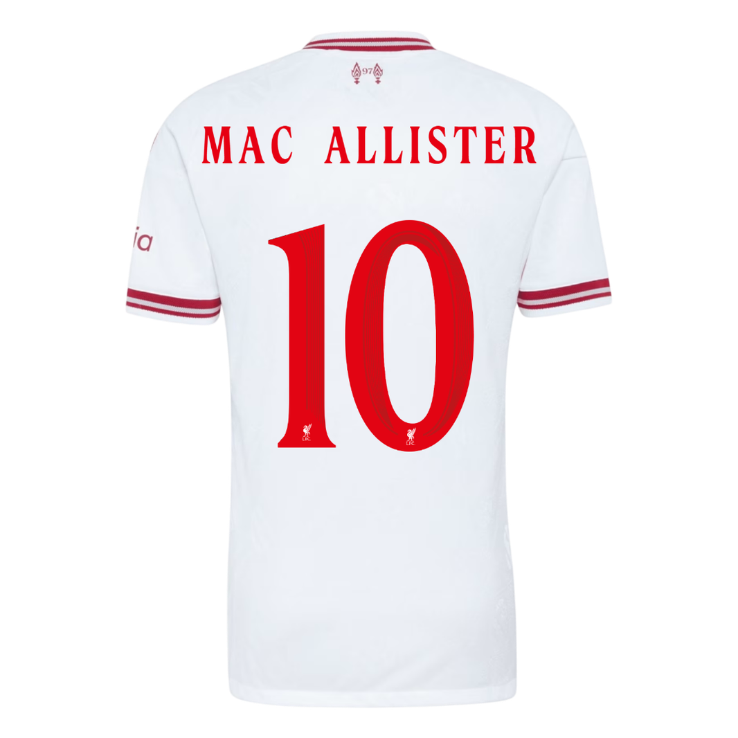 Λίβερπουλ φανέλα Εκτός 2026/27 MAC ALLISTER #10 - UCL