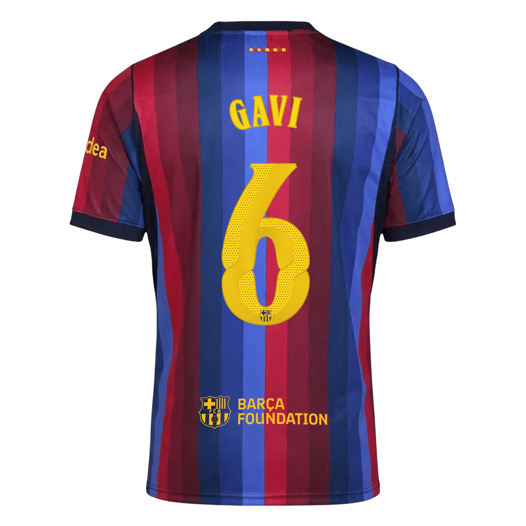 Μπαρτσελόνα φανέλα Εντός 2026/27 GAVI #6 - UCL
