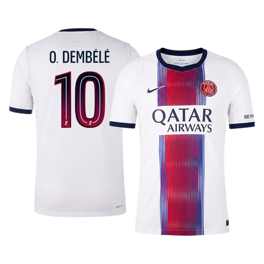 PSG φανέλα Εκτός 2026/27 O. DEMBÉLÉ #10 - Αγωνιστική Έκδοση