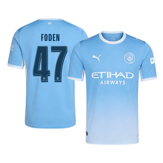 Μάντσεστερ Σίτι φανέλα Εντός 2026/27 FODEN #47 - UCL