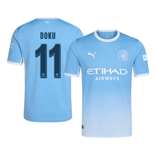 Μάντσεστερ Σίτι φανέλα Εντός 2026/27 DOKU #11 - UCL