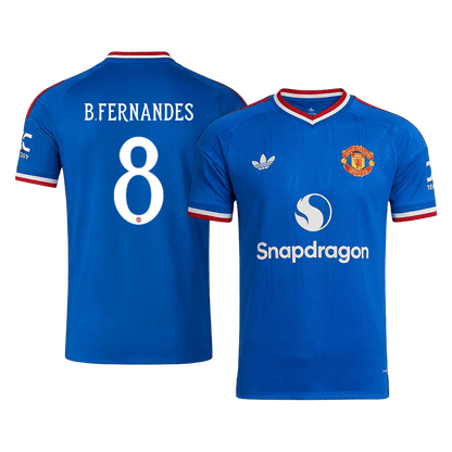 Μάντσεστερ Γιουνάιτεντ φανέλα Εκτός 2026/27 B. FERNANDES #8 - UCL