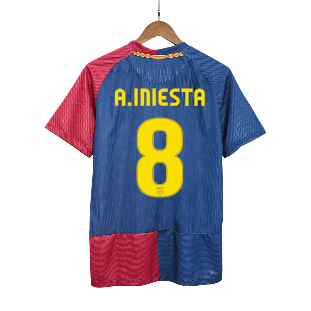 Μπαρτσελόνα Ρετρό φανέλα Εντός 2008/09 A.INIESTA #8