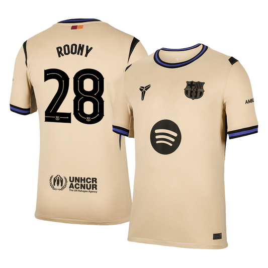 Μπαρτσελόνα φανέλα Εκτός 2025/26 ROONY #28