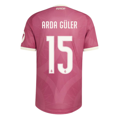 Ρεάλ Μαδρίτης φανέλα 3η 2026/27 ARDA GÜLER #15 - Αγωνιστική Έκδοση