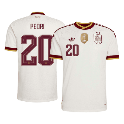 Ισπανία φανέλα Εκτός Παγκόσμιο Κύπελλο 2026 PEDRI #20 - Match Version Champion Edition
