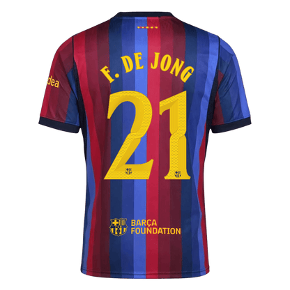 Μπαρτσελόνα φανέλα Εντός 2026/27 F. DE JONG #21 - UCL