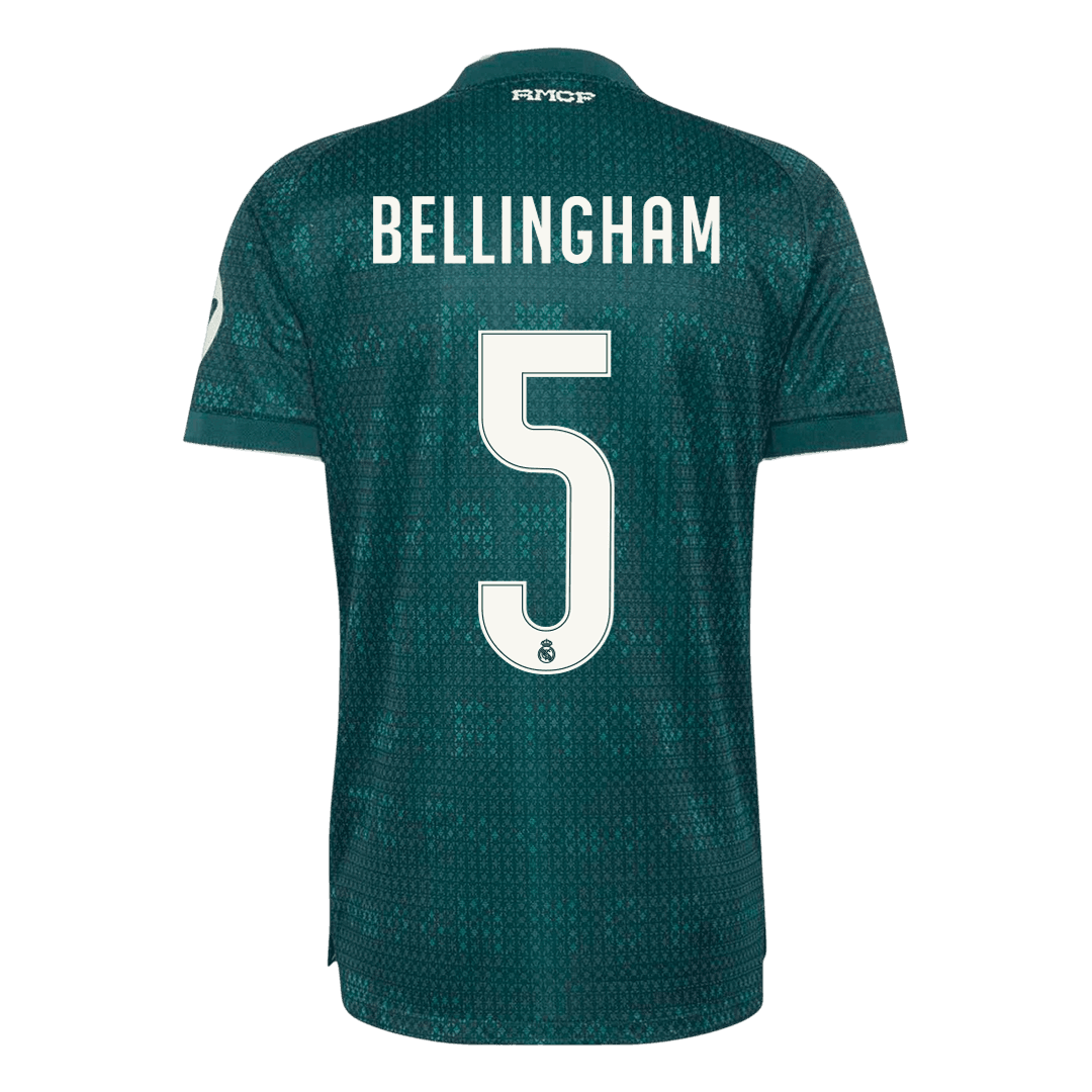 Ρεάλ Μαδρίτης φανέλα Εκτός 2026/27 BELLINGHAM #5 - Match Version