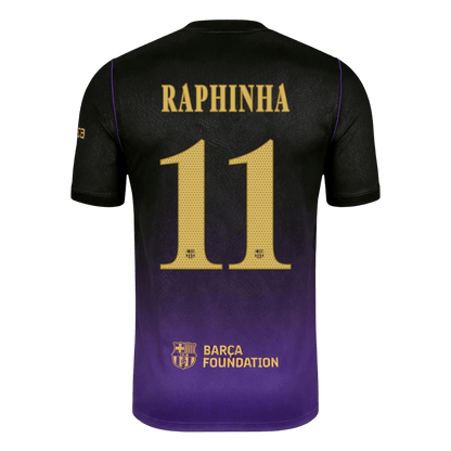 Μπαρτσελόνα φανέλα Εκτός 2026/27 RAPHINHA #11 - UCL