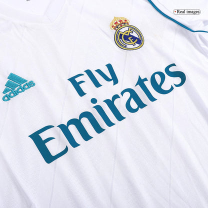 Ρεάλ Μαδρίτης Ρετρό φανέλα Εντός 2017/18 SERGIO RAMOS #4