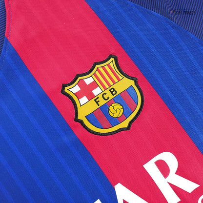 Μπαρτσελόνα Ρετρό φανέλα Εντός 2016/17 MESSI #10