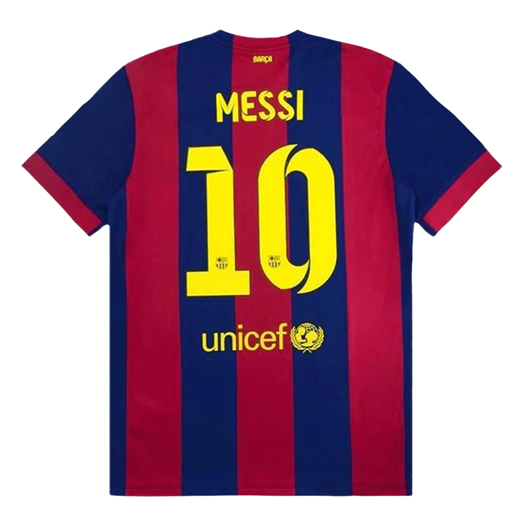 Μπαρτσελόνα Ρετρό φανέλα Εντός 2014/15 MESSI #10