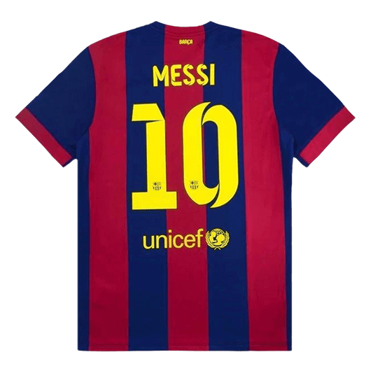 Μπαρτσελόνα Ρετρό φανέλα Εντός 2014/15 MESSI #10