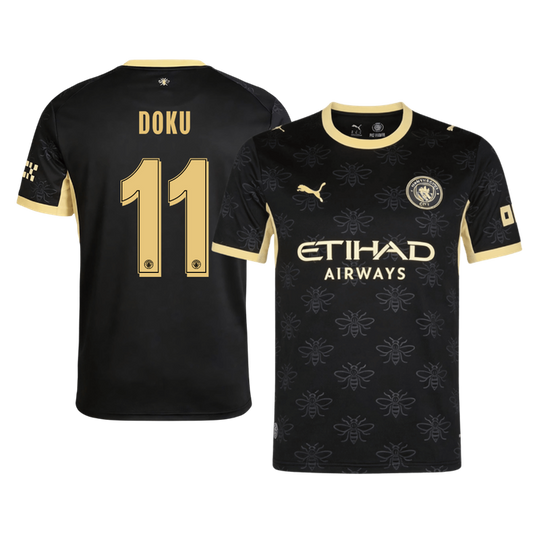 Μάντσεστερ Σίτι φανέλα Εκτός 2026/27 DOKU #11 - UCL