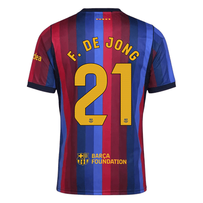 Μπαρτσελόνα φανέλα Εντός 2026/27 F. DE JONG #21