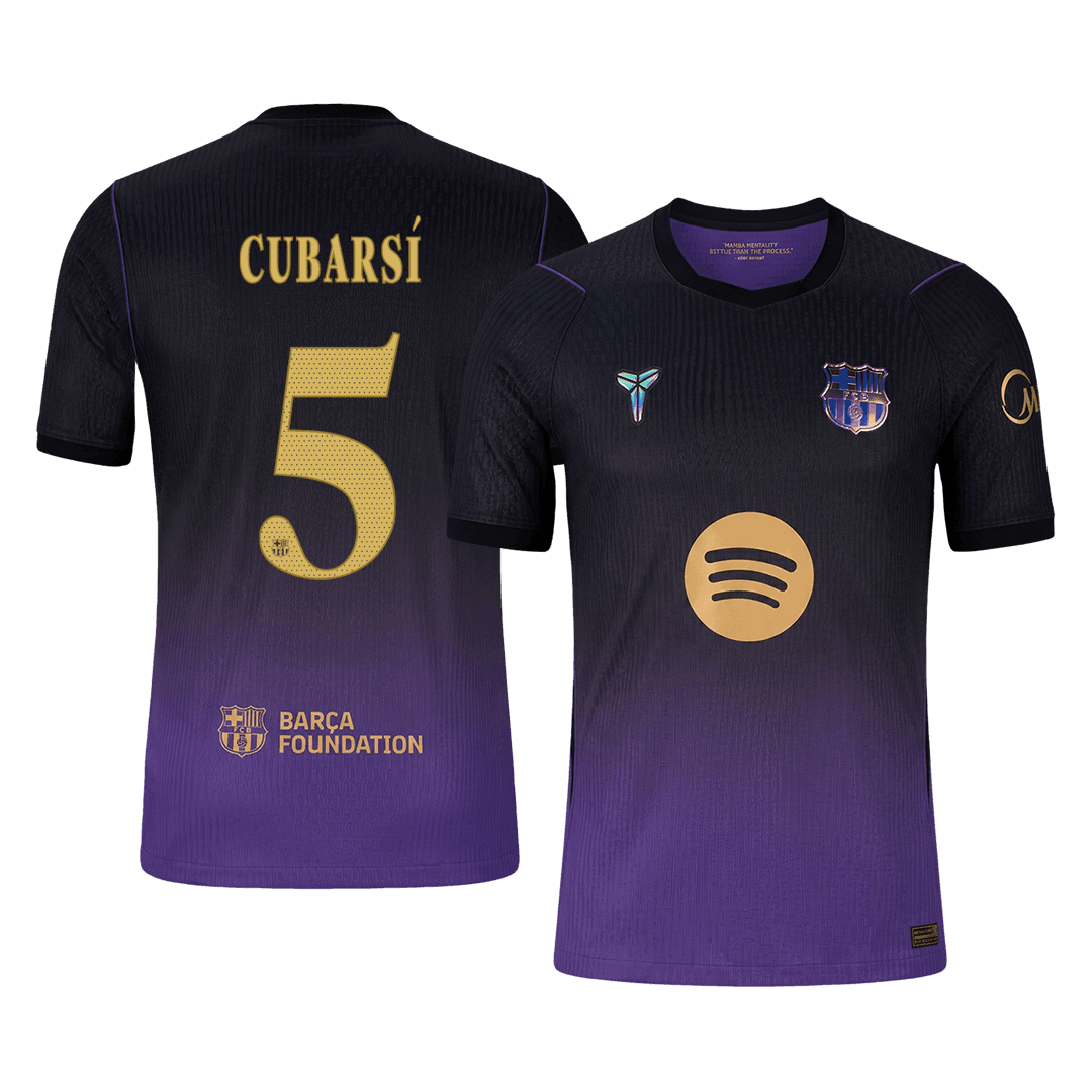 Μπαρτσελόνα φανέλα Εκτός 2026/27 CUBARSÍ #5 - Match Version - UCL