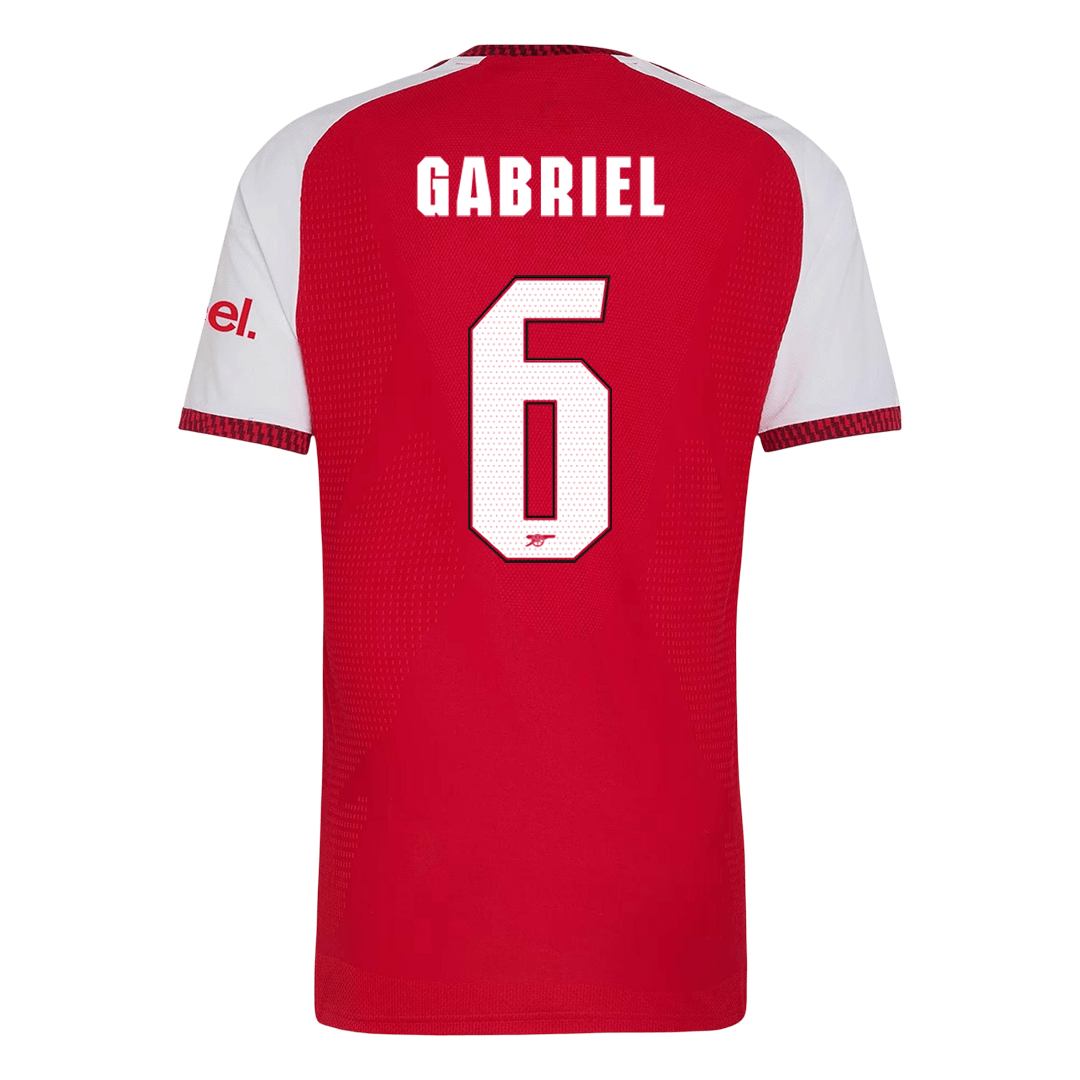 Άρσεναλ φανέλα Εντός 2026/27 GABRIEL #6 - Αγωνιστική Έκδοση - UCL