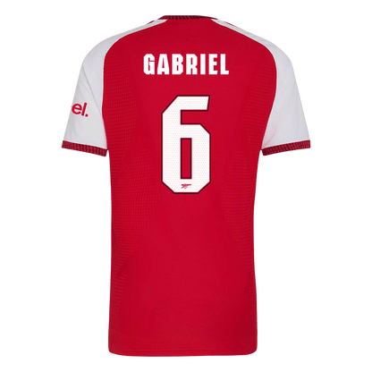 Άρσεναλ φανέλα Εντός 2026/27 GABRIEL #6 - Αγωνιστική Έκδοση - UCL