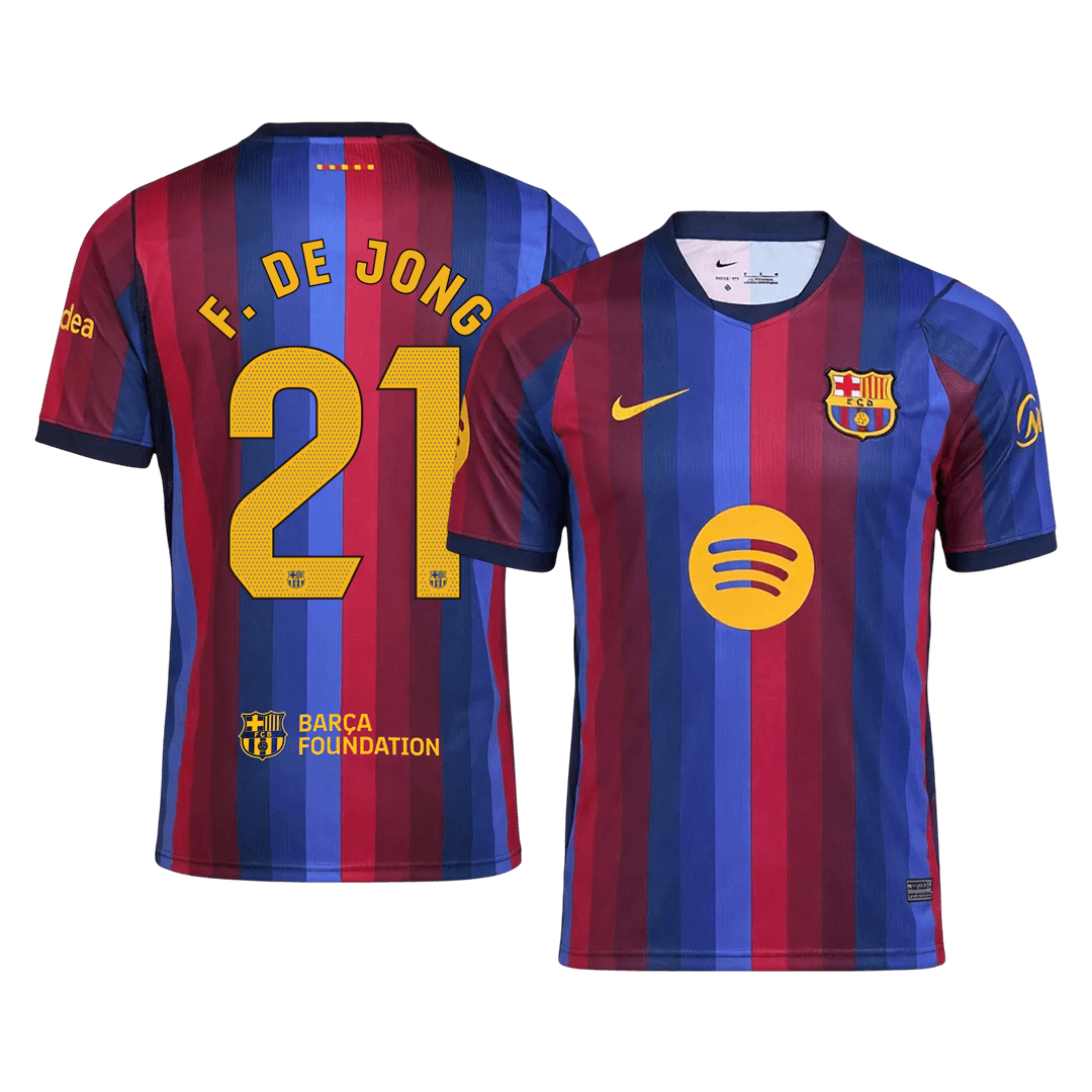 Μπαρτσελόνα φανέλα Εντός 2026/27 F. DE JONG #21