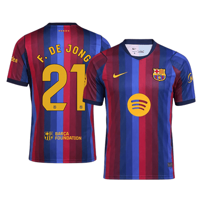 Μπαρτσελόνα φανέλα Εντός 2026/27 F. DE JONG #21