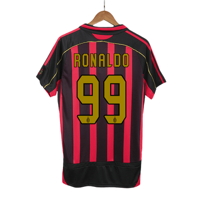 Μίλαν Ρετρό φανέλα Εντός 2006/07 RONALDO #99
