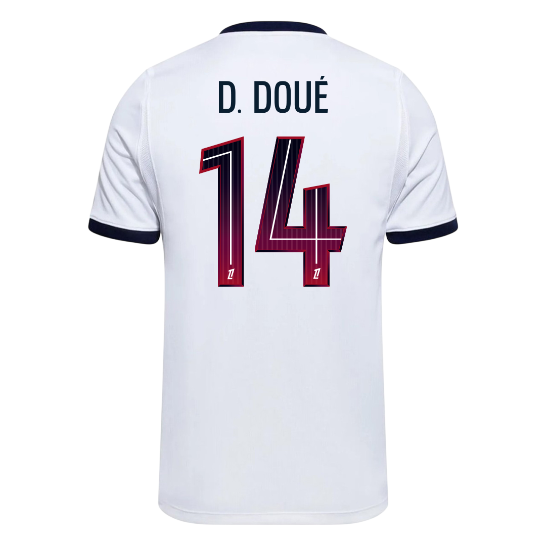 PSG φανέλα Εκτός 2026/27 D. DOUÉ #14