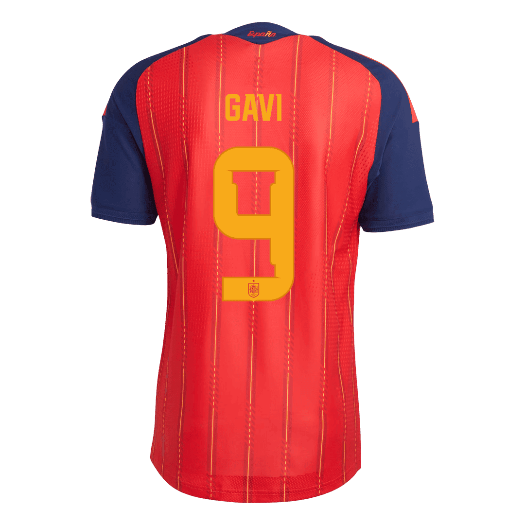 Ισπανία φανέλα Εντός Παγκόσμιο Κύπελλο 2026 GAVI #9 - Match Version Champion Edition