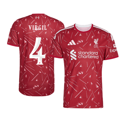 Λίβερπουλ φανέλα Εντός 2026/27 VIRGIL #4 - Αγωνιστική Έκδοση - UCL