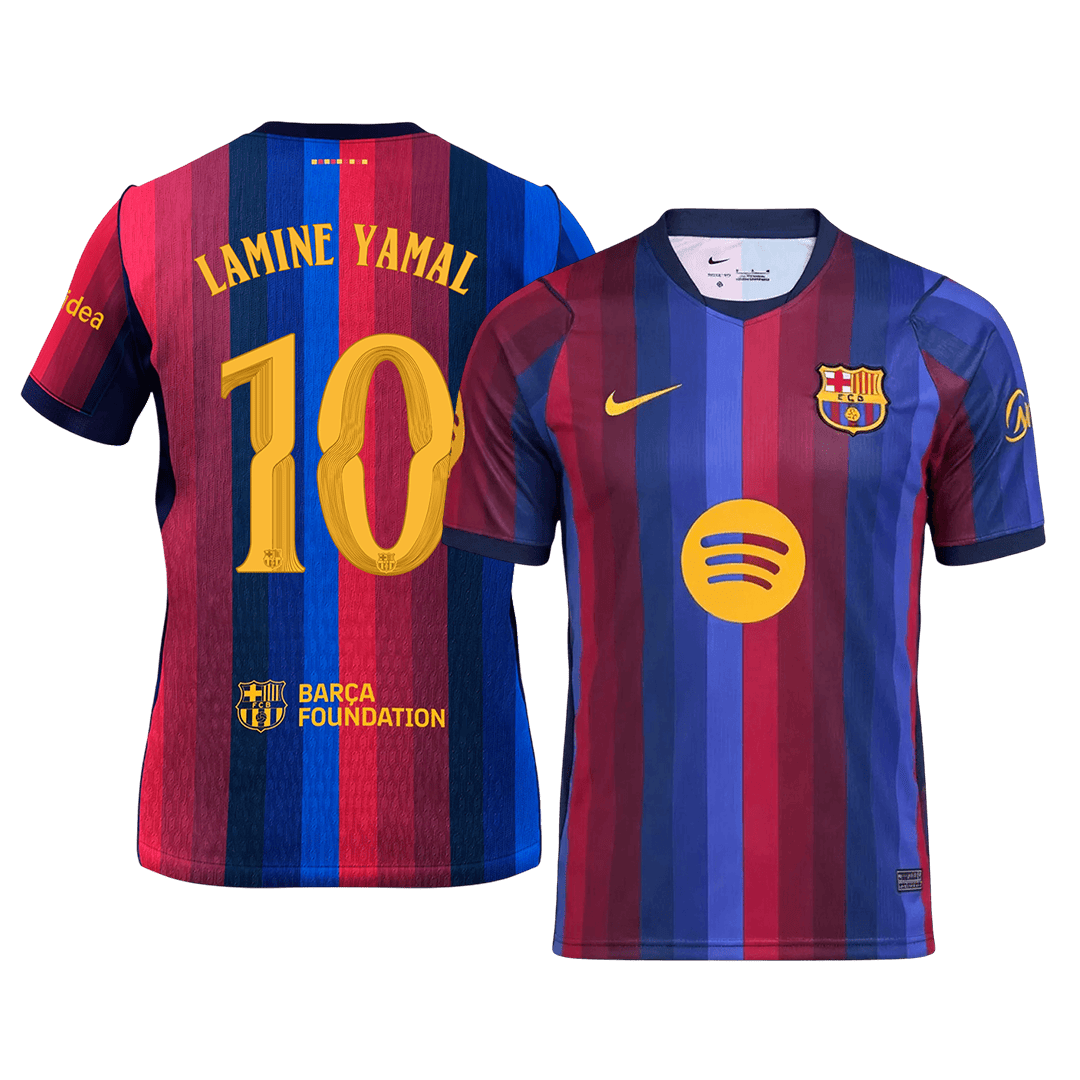 Μπαρτσελόνα φανέλα Εντός 2026/27 LAMINE YAMAL #10 - UCL