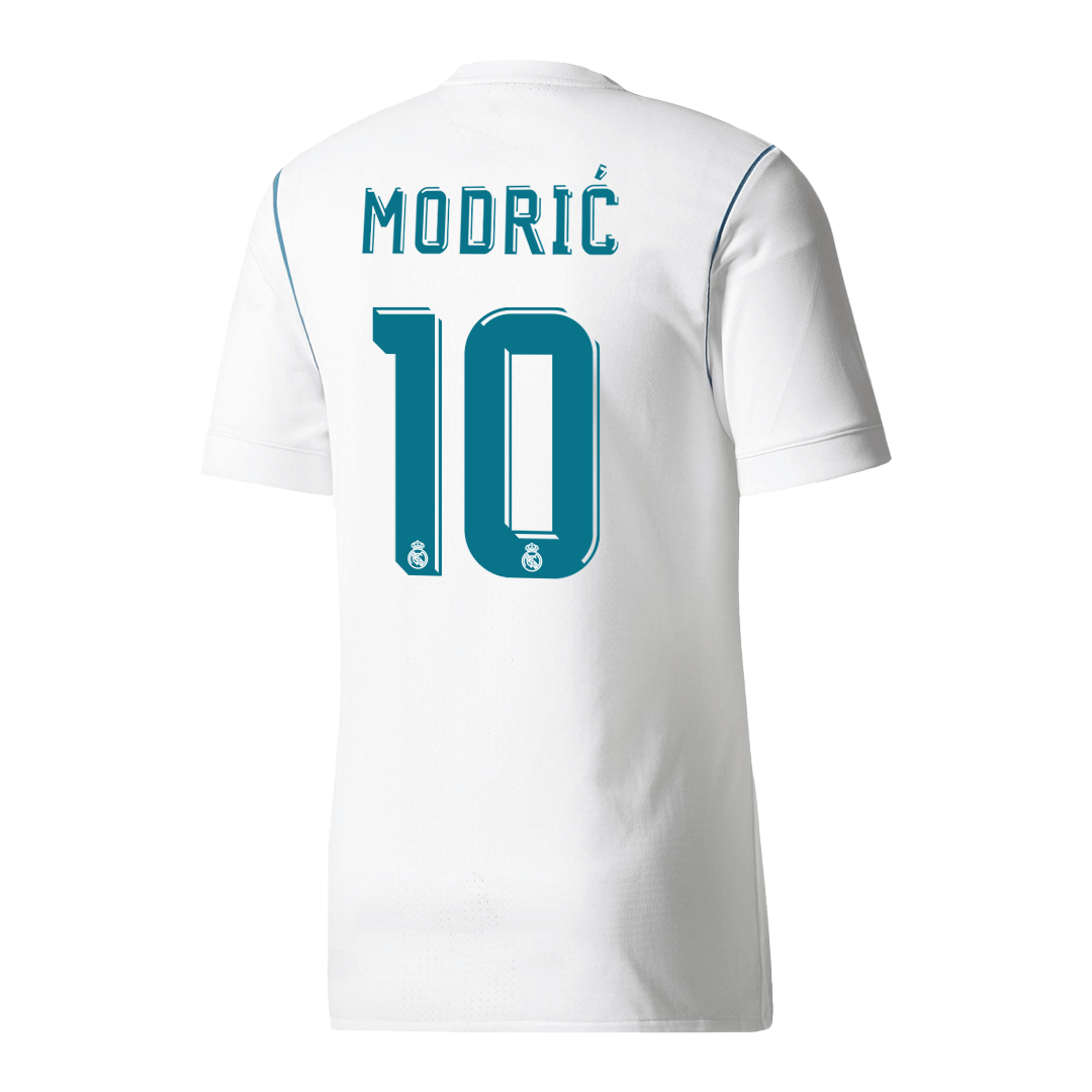 Ρεάλ Μαδρίτης Ρετρό φανέλα Εντός 2017/18 MODRIĆ #10