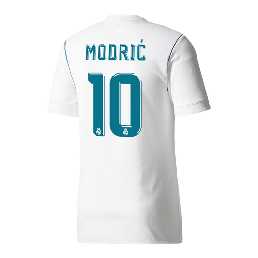 Ρεάλ Μαδρίτης Ρετρό φανέλα Εντός 2017/18 MODRIĆ #10