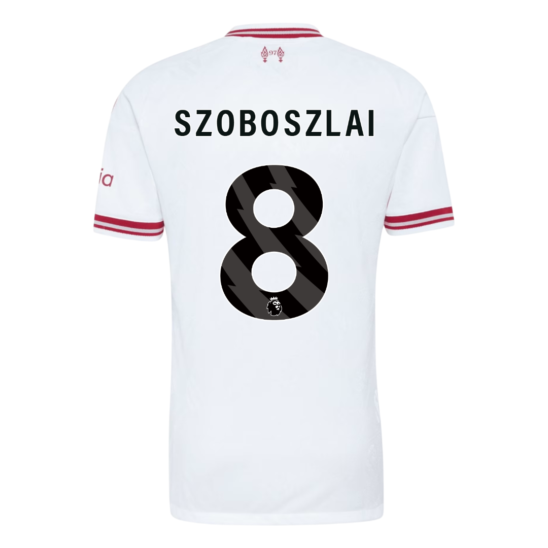 Λίβερπουλ φανέλα Εκτός 2026/27 SZOBOSZLAI #8 - Αγωνιστική Έκδοση