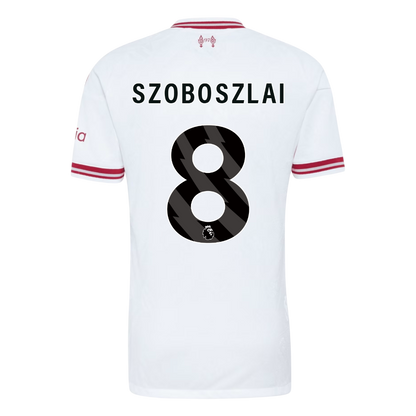 Λίβερπουλ φανέλα Εκτός 2026/27 SZOBOSZLAI #8 - Αγωνιστική Έκδοση