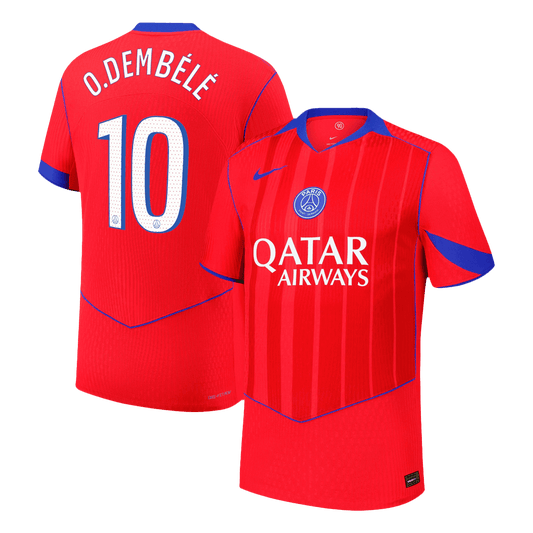 PSG φανέλα 3η φανέλα 2025/26 O.DEMBÉLÉ #10 - Match Version