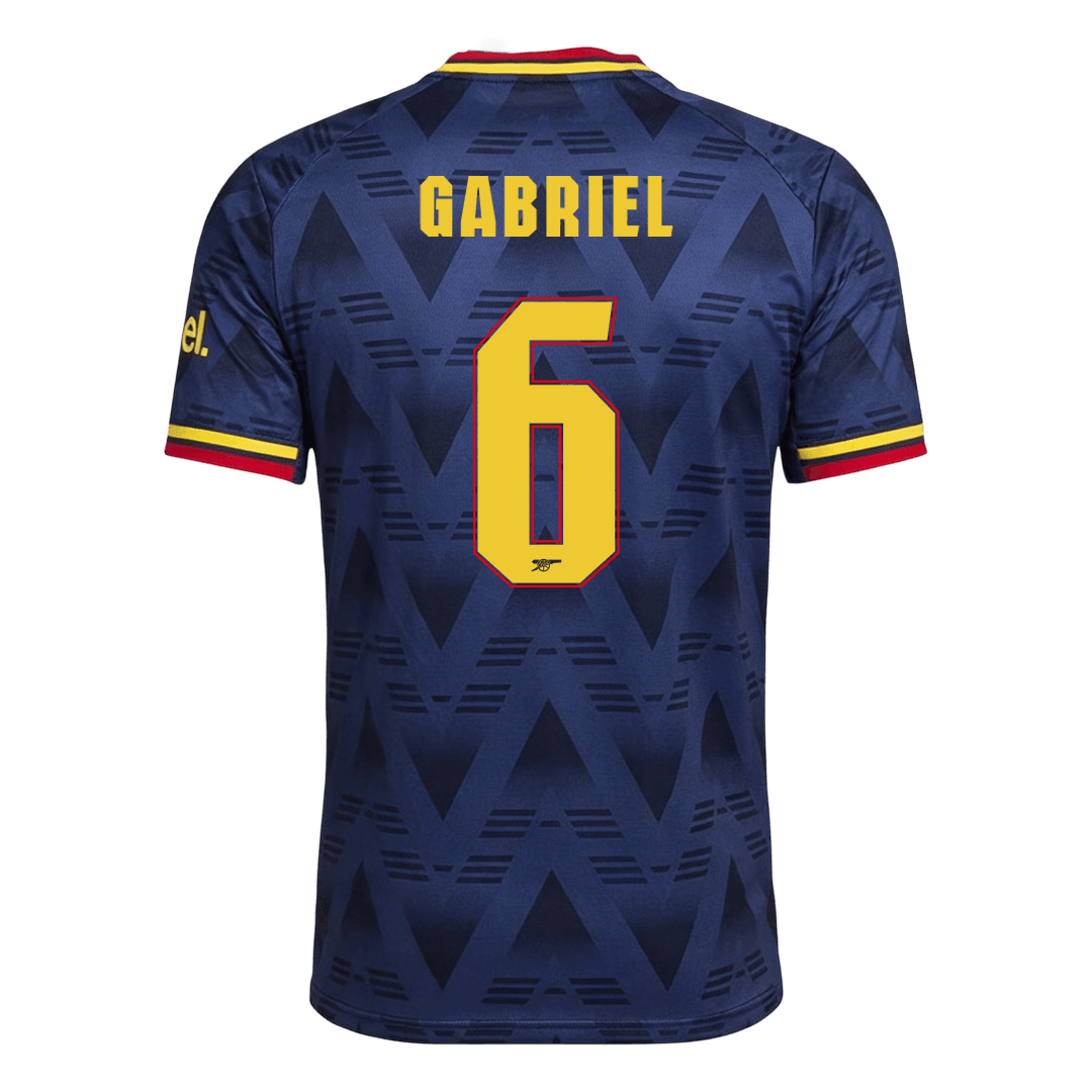 Άρσεναλ φανέλα Εκτός 2026/27 GABRIEL #6 - Αγωνιστική Έκδοση - UCL