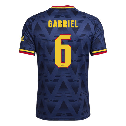 Άρσεναλ φανέλα Εκτός 2026/27 GABRIEL #6 - Αγωνιστική Έκδοση - UCL