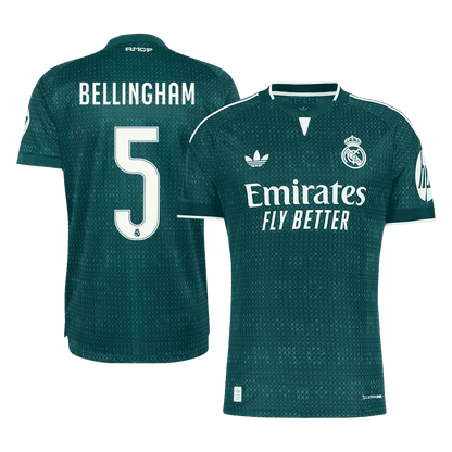 Ρεάλ Μαδρίτης φανέλα Εκτός 2026/27 BELLINGHAM #5 - Match Version